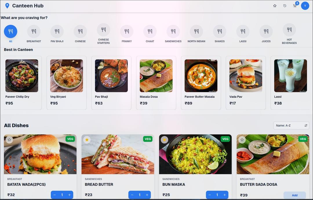 Canteen App (Prototype)