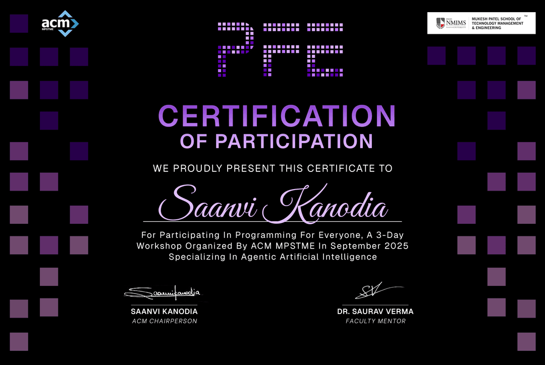 Certificate Generation